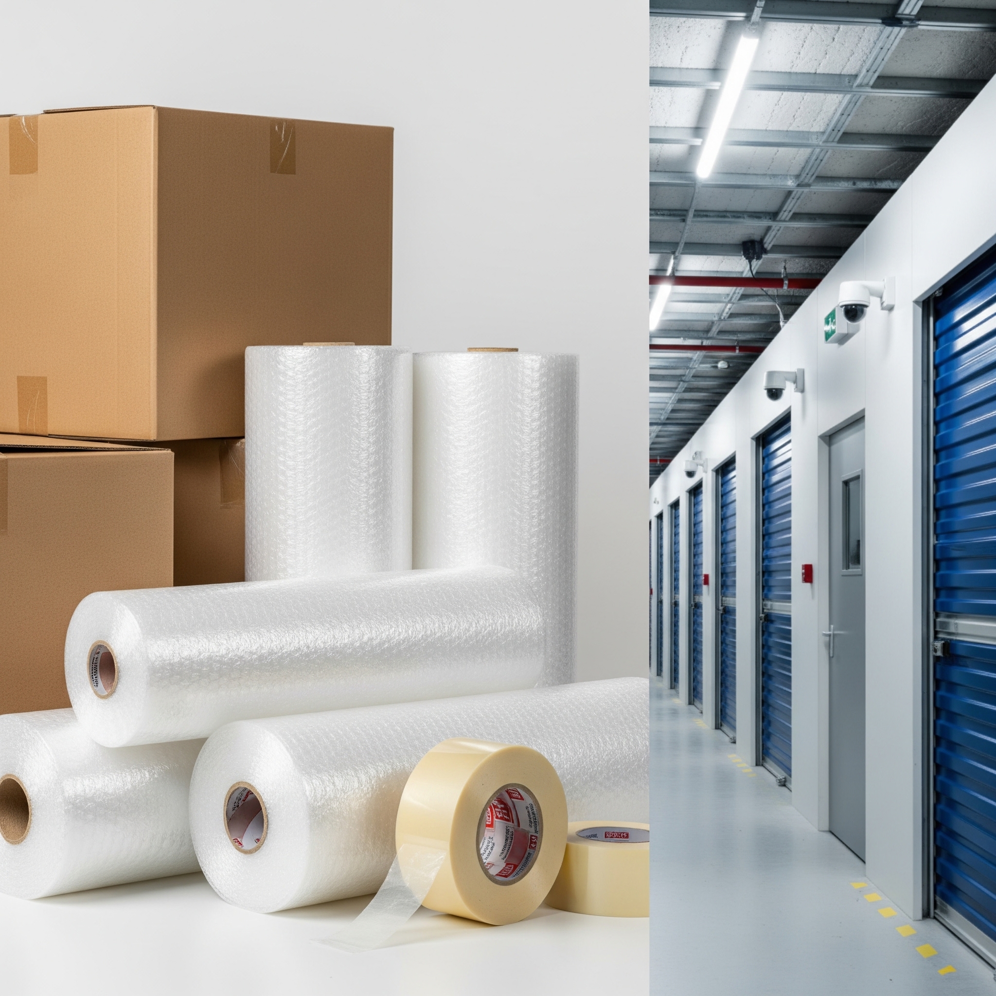 Secure Packing Materials for Moving
