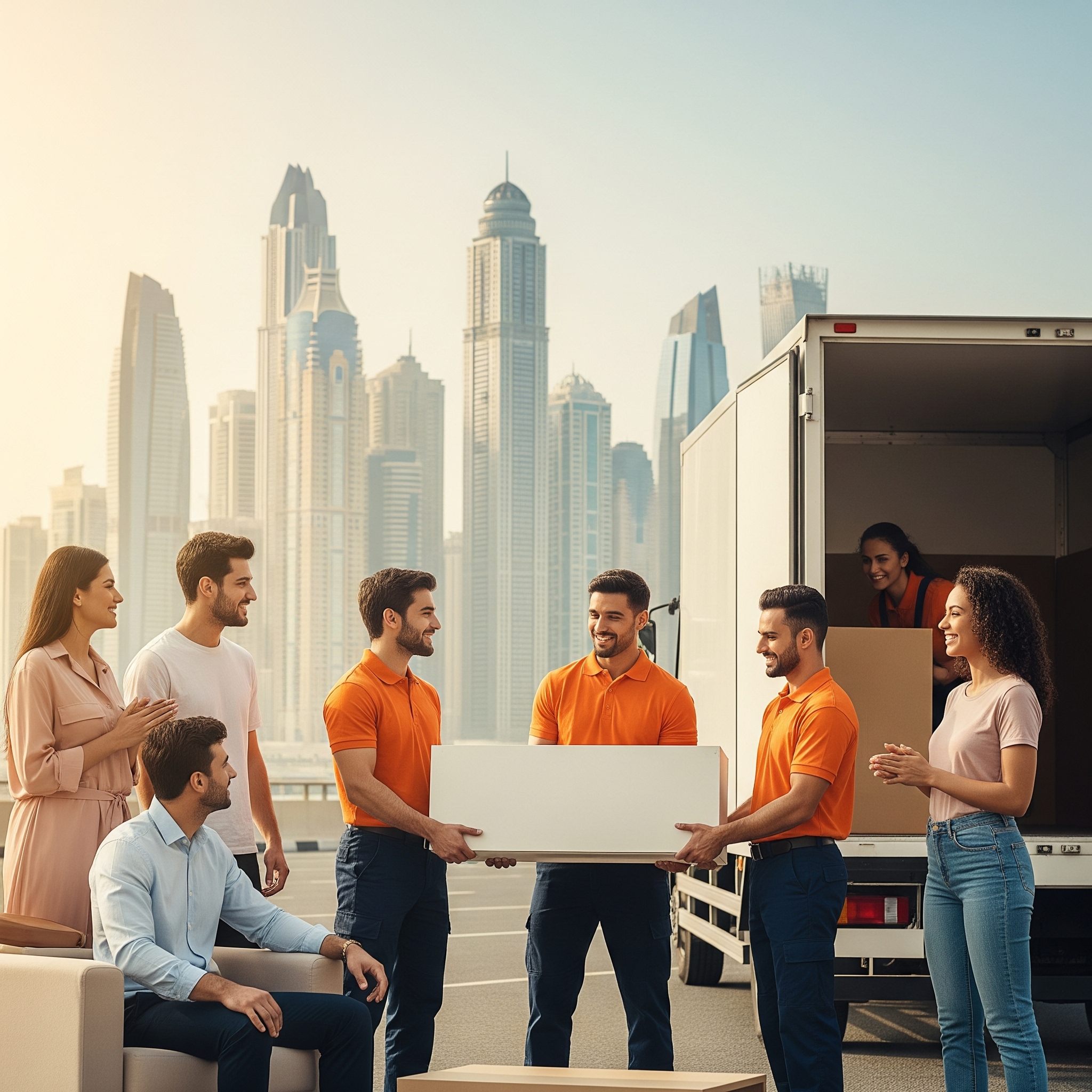 Customer service representative for The Giant Movers